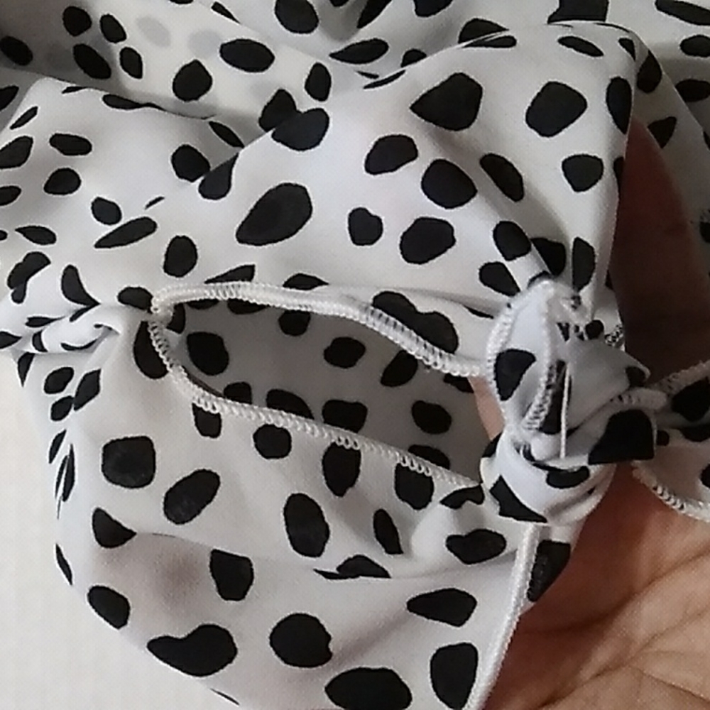 Nwt Black & White Blouse (2X) - Picture 6 of 8